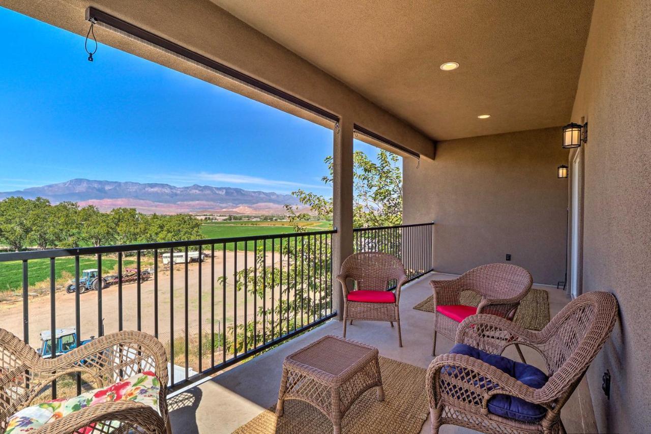 Hurricane Getaway With Views - 25 Mi To Zion! Luaran gambar